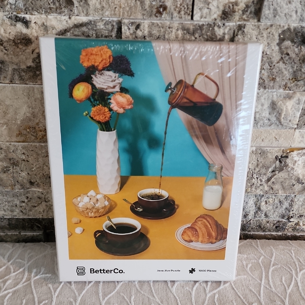 Coffee Time Java Jive  Puzzle - 1000 Pieces,Brand New
